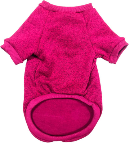 Pet Dog Classic Knitwear Sweater Warm Winter Puppy Pet Coat Soft Sweater Clothing for Small Dogs (XL, Wine Red)